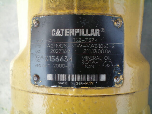 CATERPILLAR   M312  152-7374 - MOTOR DE GIRO - Imagen 4