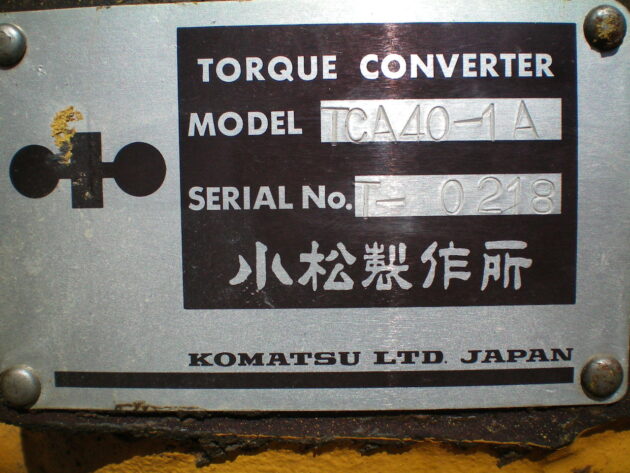 KOMATSU  WA500-1  425-15-00010 - SERVOTRANSMISIÓN - Imagen 8