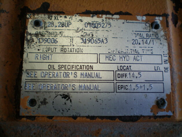 CASE   580SLE   - PALIER TRASERO - Imagen 4