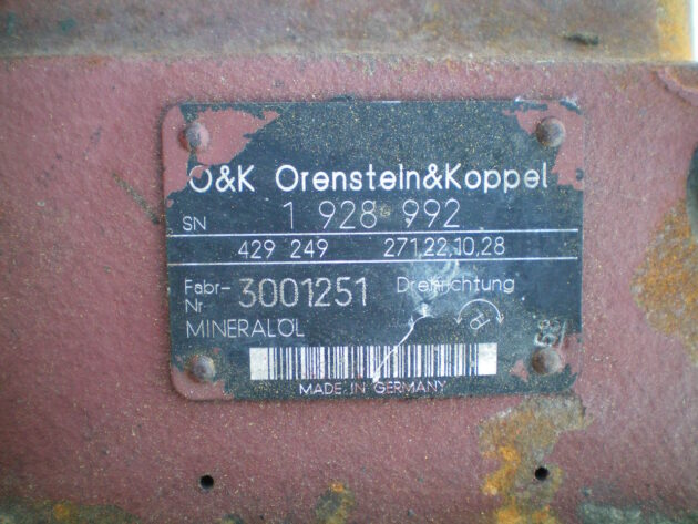 O&K  MH6   - BOMBA HIDRÁULICA PRINCIPAL - Imagen 5