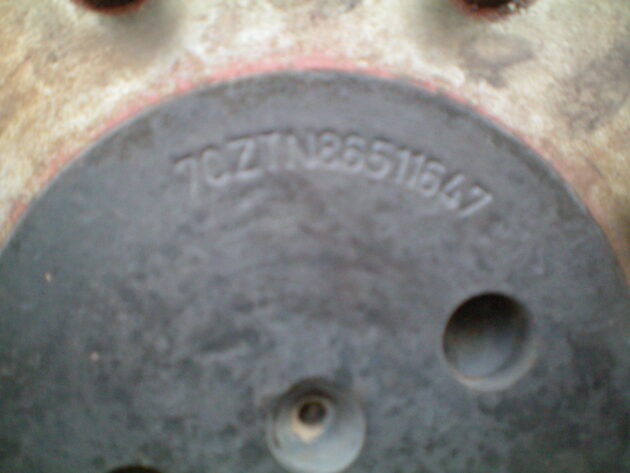 FIAT-HITACHI   FB100  70ZTN-86511647 - PALIER TRASERO CON PLATO 8 ESPARRAGOS - Imagen 2