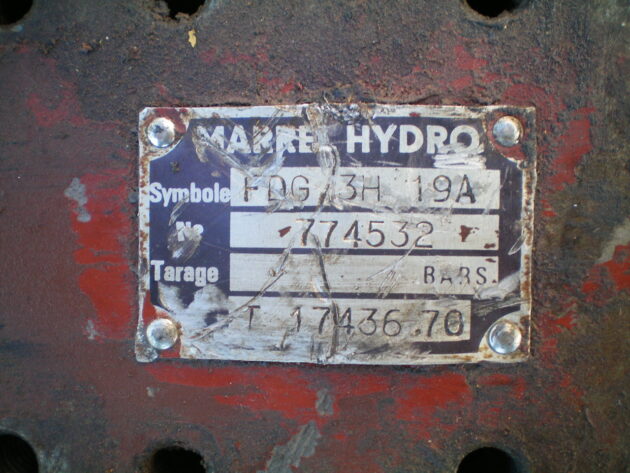 POCLAIN   170CKB  774532 - DISTRIBUIDOR DE GIRO Y TRANSLACIÓN FDG3H19A - Imagen 5