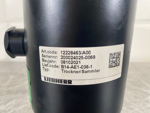 LIEBHERR  R934CHDSL LITRONIC  10292660 - DEPOSITO DE GAS DEL AIRE ACONDICIONADO - Imagen 8