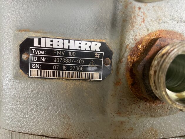 LIEBHERR  R934CHDSL LITRONIC  9073887 - MOTOR DE TRANSLACIÓN FMV100 - Imagen 8