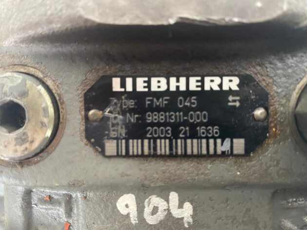 LIEBHERR  A904 IND.  9881311 - MOTOR DE GIRO FMF045 - Imagen 9